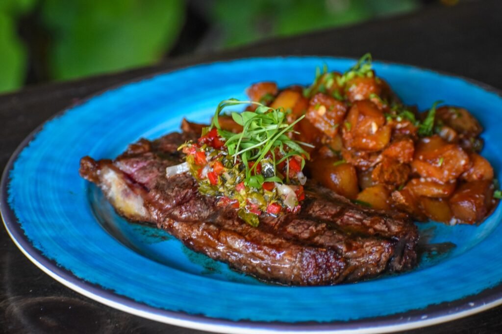 The steak with chimichurri from Padre. Photo by Brian Addison.