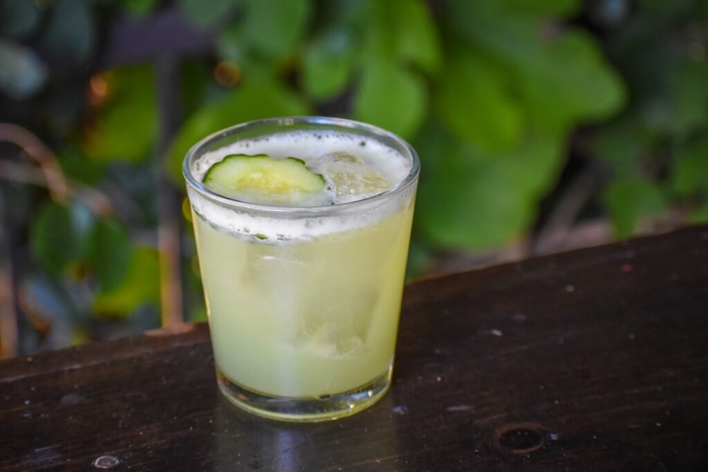The pepino margarita from Padre. Photo by Brian Addison.