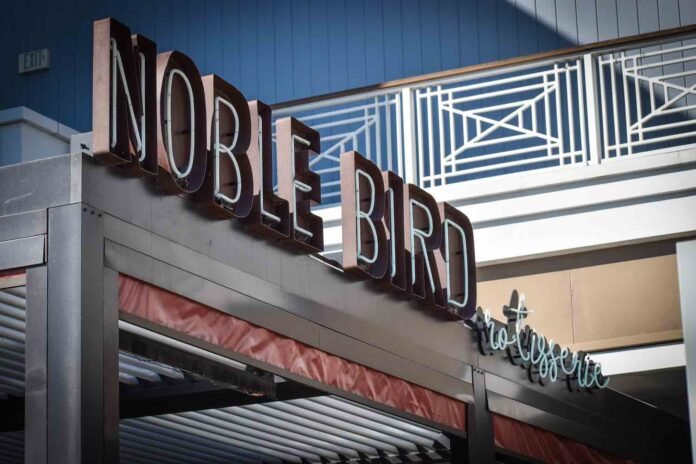 Noble Bird Rotisserie in Long Beach. Photo by Brian Addison.