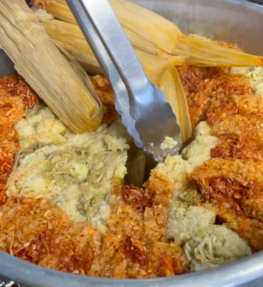 An assortment of tamales from Nehemiah's. Photo courtesy of Javiar Cabral/LA TACO.