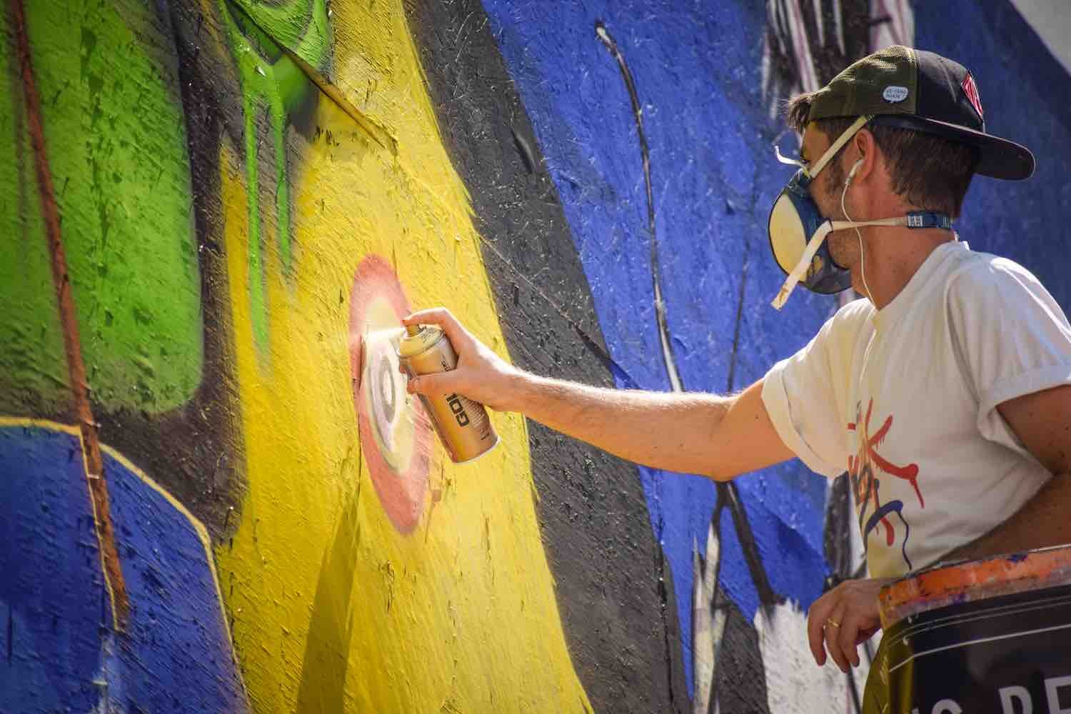 Downtown Artist Loft Bursting with Color, Long Beach, CA, Production
