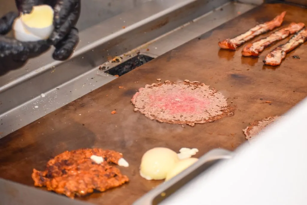 Breakfast Dream's breakfast burger is a thing of magic. Photos by Brian Addison.