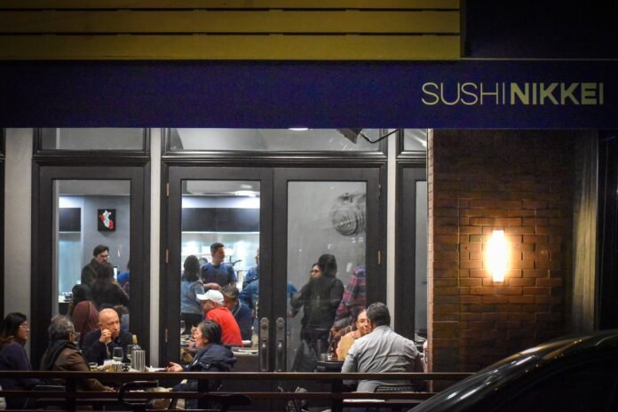 Sushi Nikkei in Belmont Shore, its second location following their flagship in Bixby Knolls. Photo by Brian Addison.