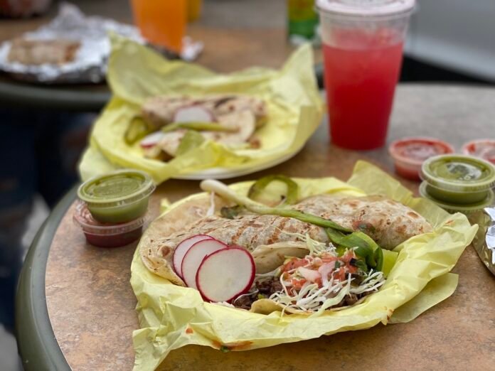An array of flour tortilla offerings from Sonoratown. Photo by Brian Addison.