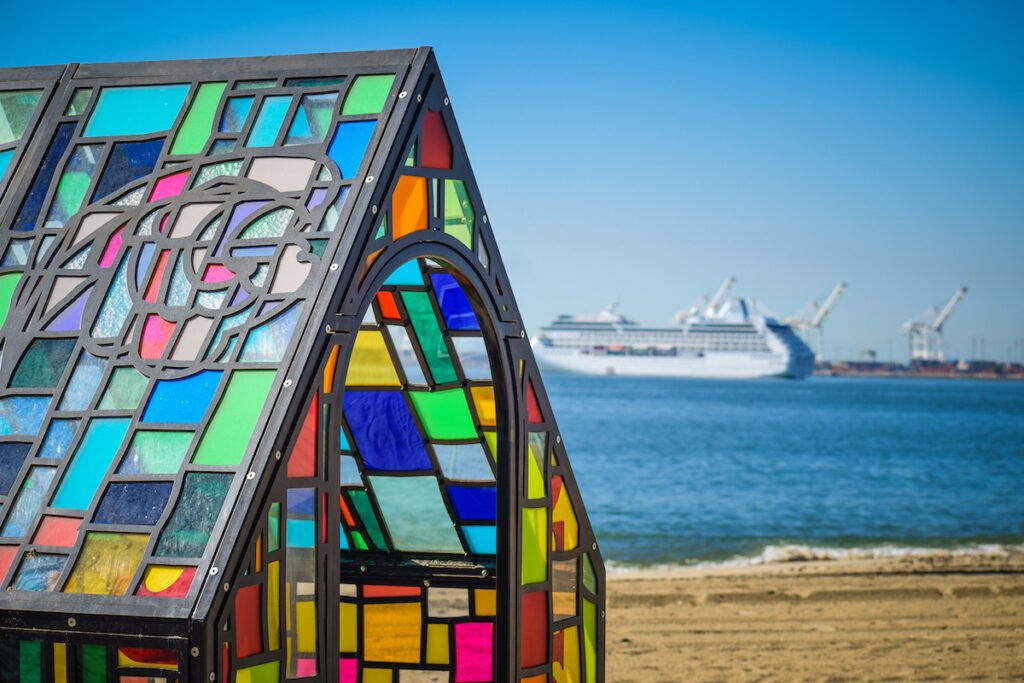 'Camouflage House' by Tom Fruin. Photos by Brian Addison.