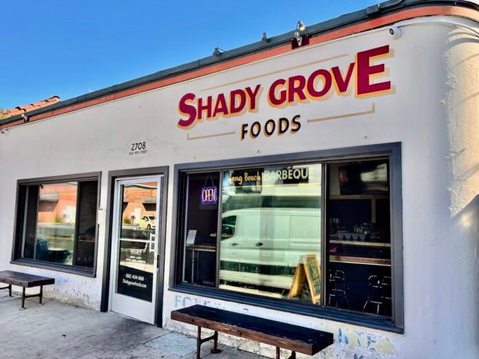 Shady Grove Foods on 4th Street in Long Beach. Photo by Brian Addison.