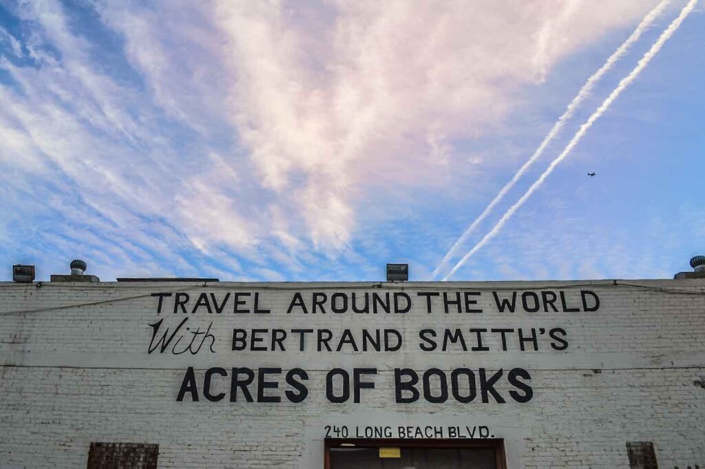 Acres of Books in Downtown Long Beach as it was seen in 2015. Photo by Brian Addison.