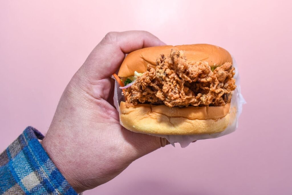 The Win~Dow's chicken sandwich is underrated and a value. Win, win. Photo by Brian Addison.
