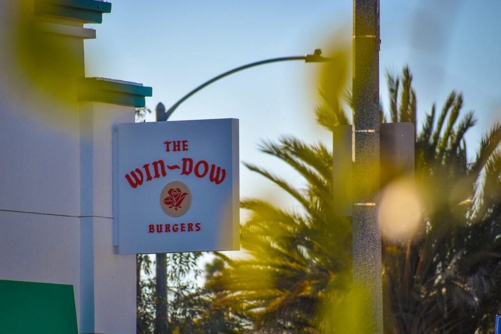 The Win~Dow's Belmont Shore location. Photo by Brian Addison.