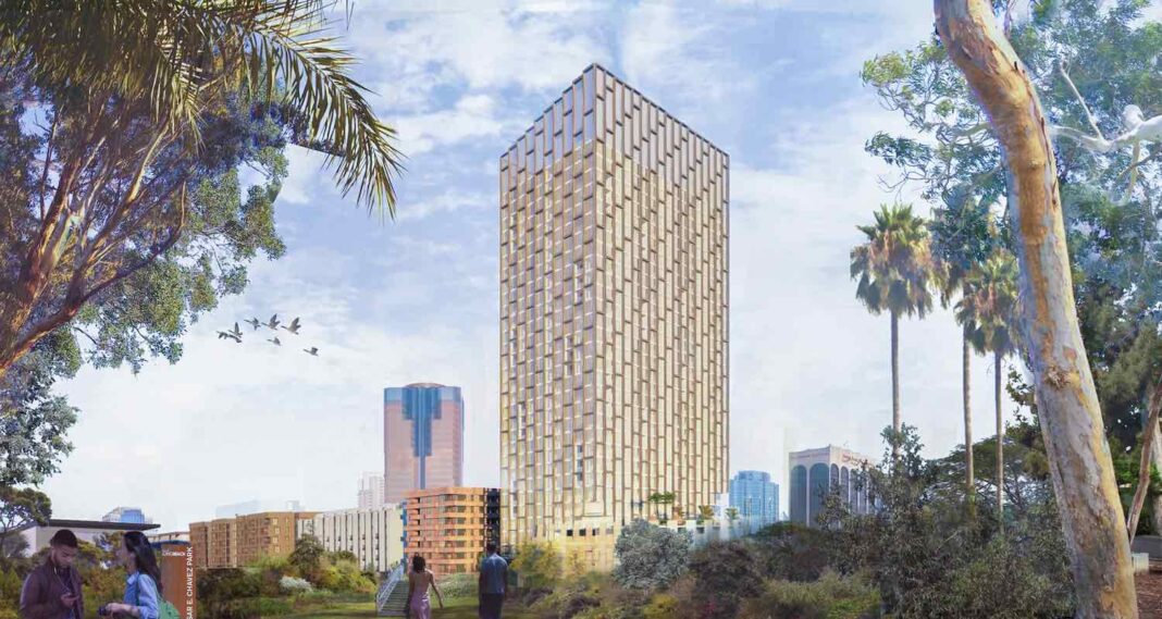 Alexan West End, Long Beach's 600-unit residential project, crawls ...
