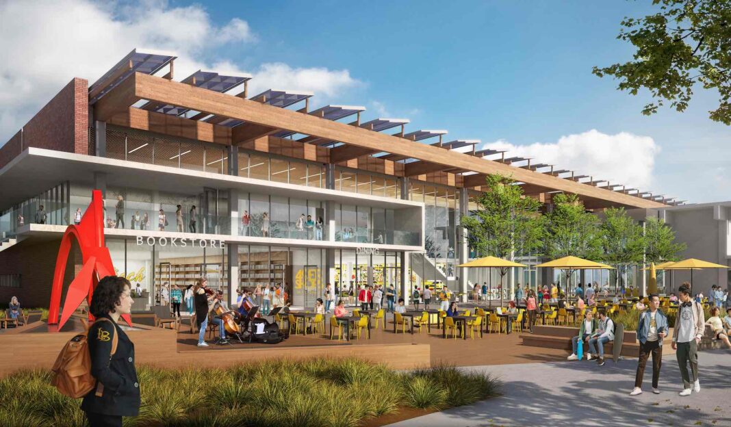 Csulb Kin Building Renderings show off future, renovated CSULB Student Union breaking ...