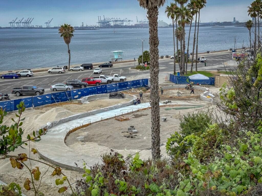 With shades up, Junipero Beach Sports Court—roller rink included—set to ...