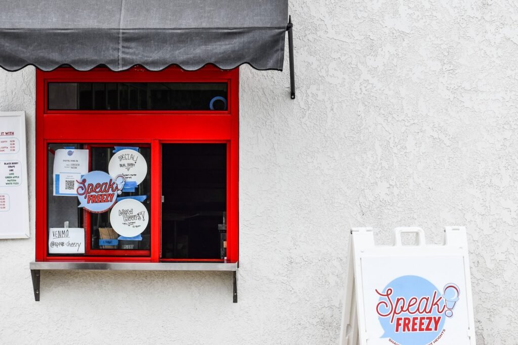 speak freezy Long Beach shave ice