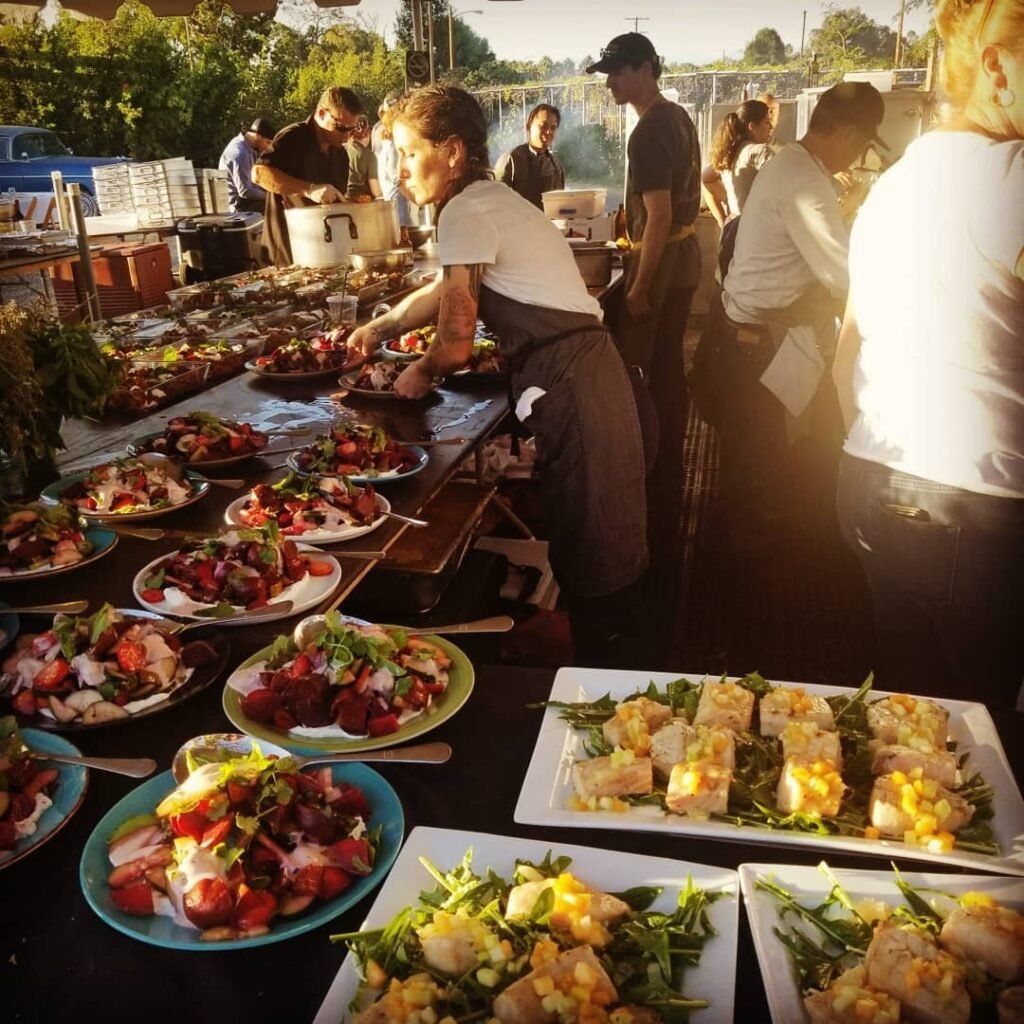 long beach urban farm dinner