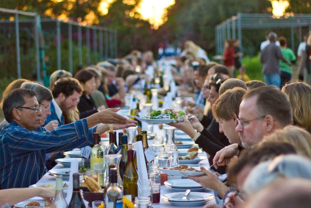 long beach urban farm dinner