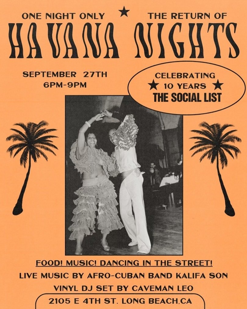 social list havana nights