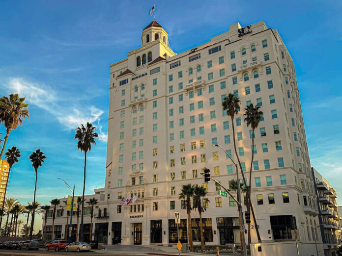 sky room fairmont breakers long beach long beach hotels relief efforts