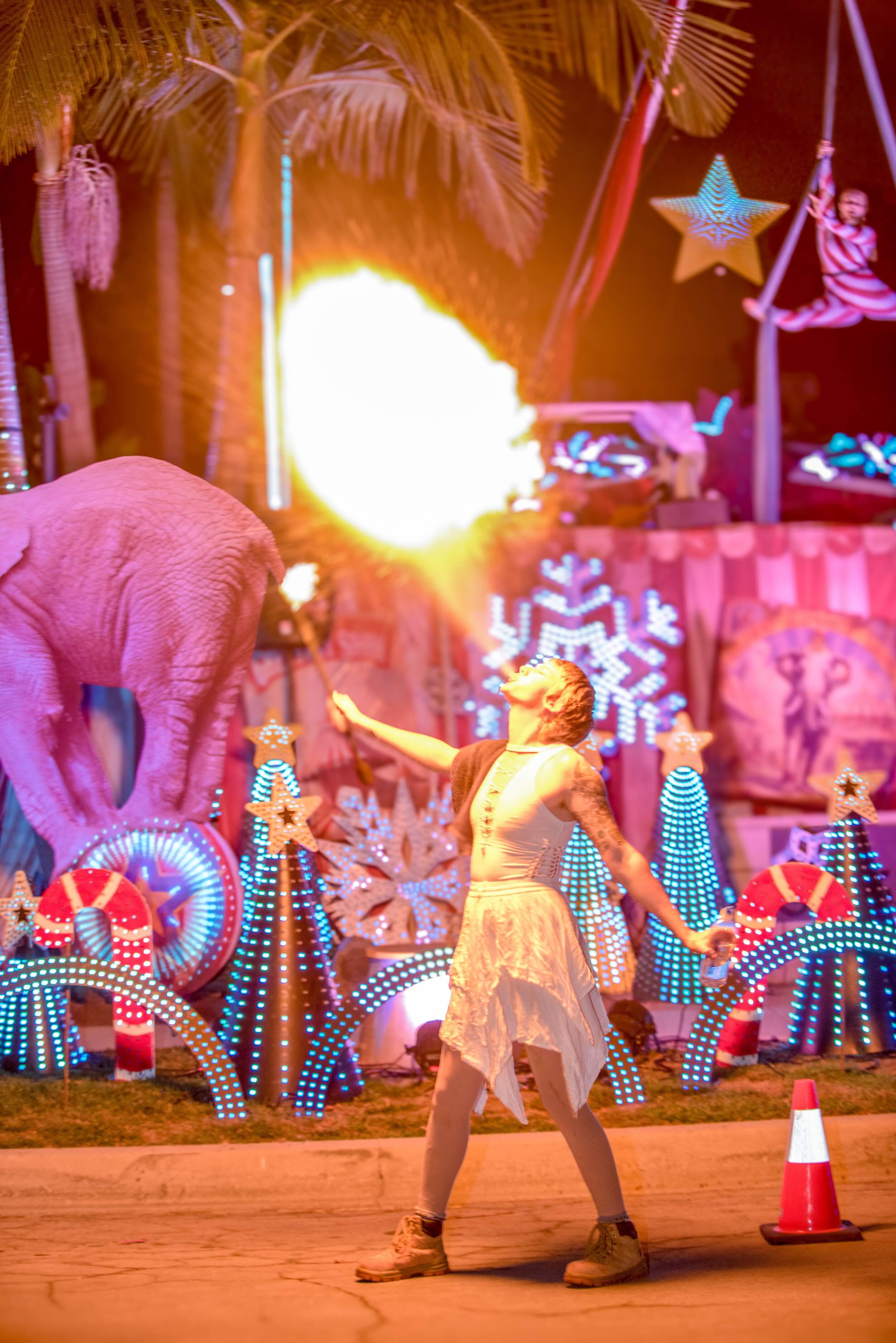 Lights, aerials, Christmas: Long Beach neighborhood lights