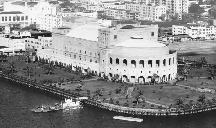 The Long Beach Municipal Auditorium.