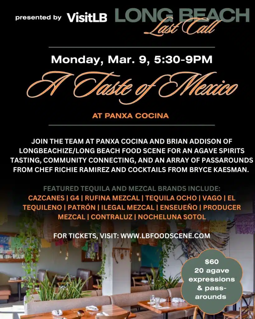 This tasting event in Long Beach will feature over 20 expressions of  tequila and mezcal | Longbeachize