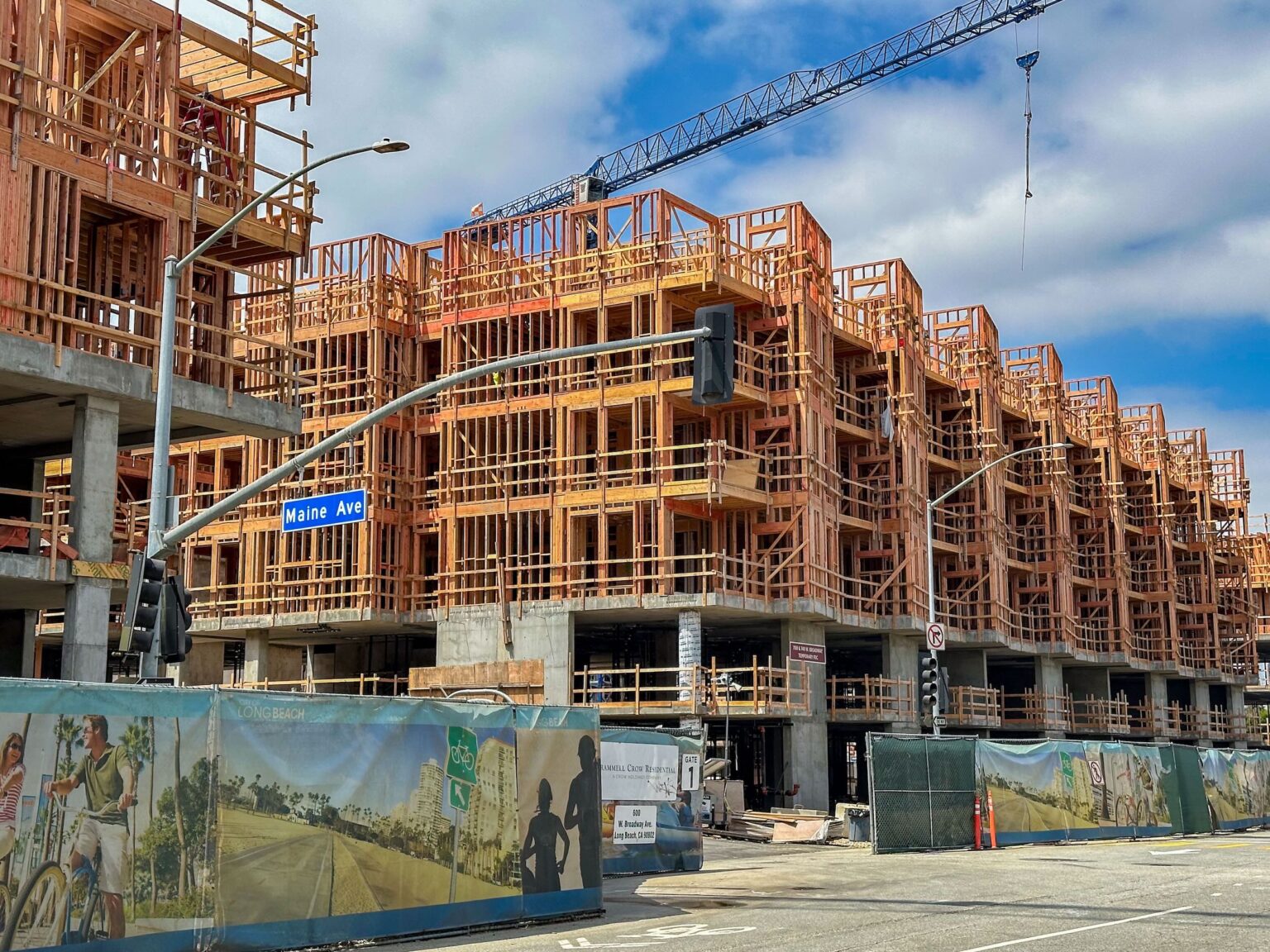 Alexan West End, Long Beach's 600-unit residential project, crawls ...