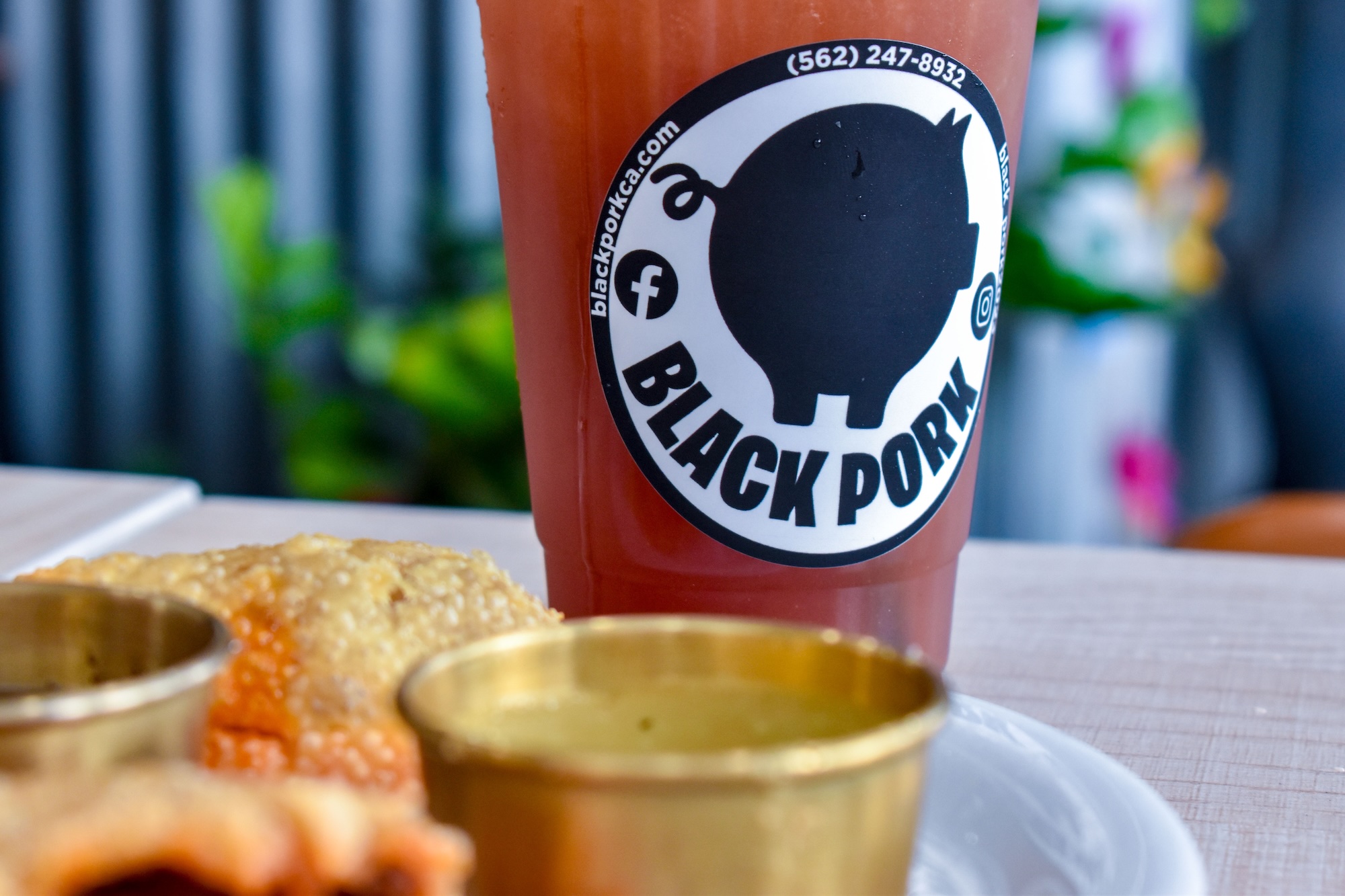 Stuffed between two bars in West Long Beach, Black Pork is a multi