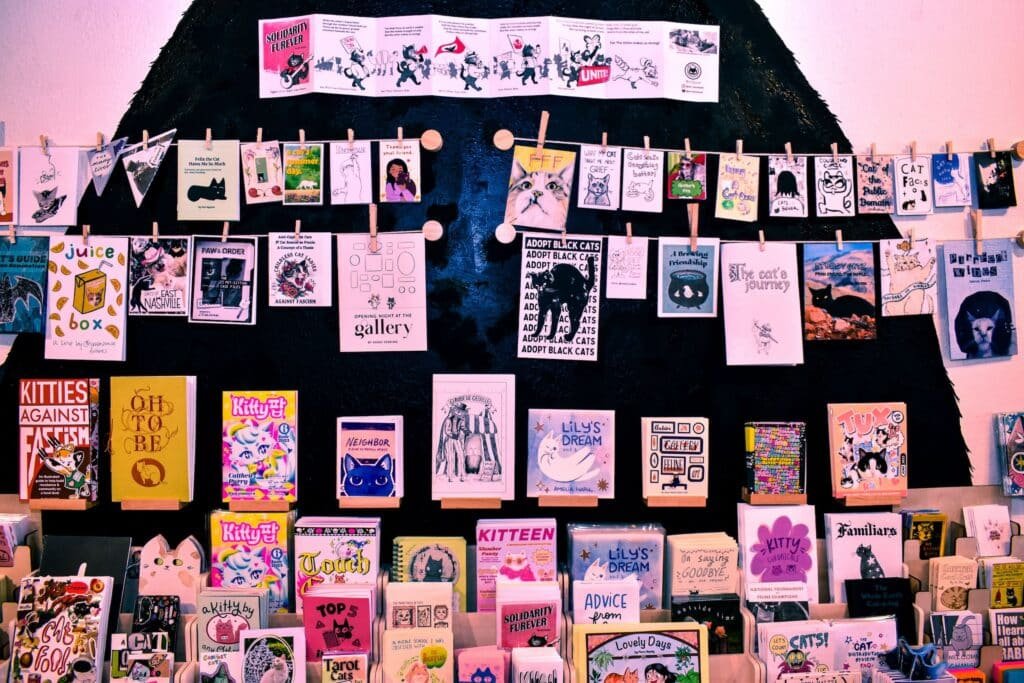 cat zine fest cool cat collective long beach
