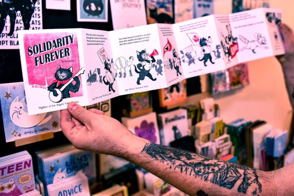 cat zine fest cool cat collective long beach