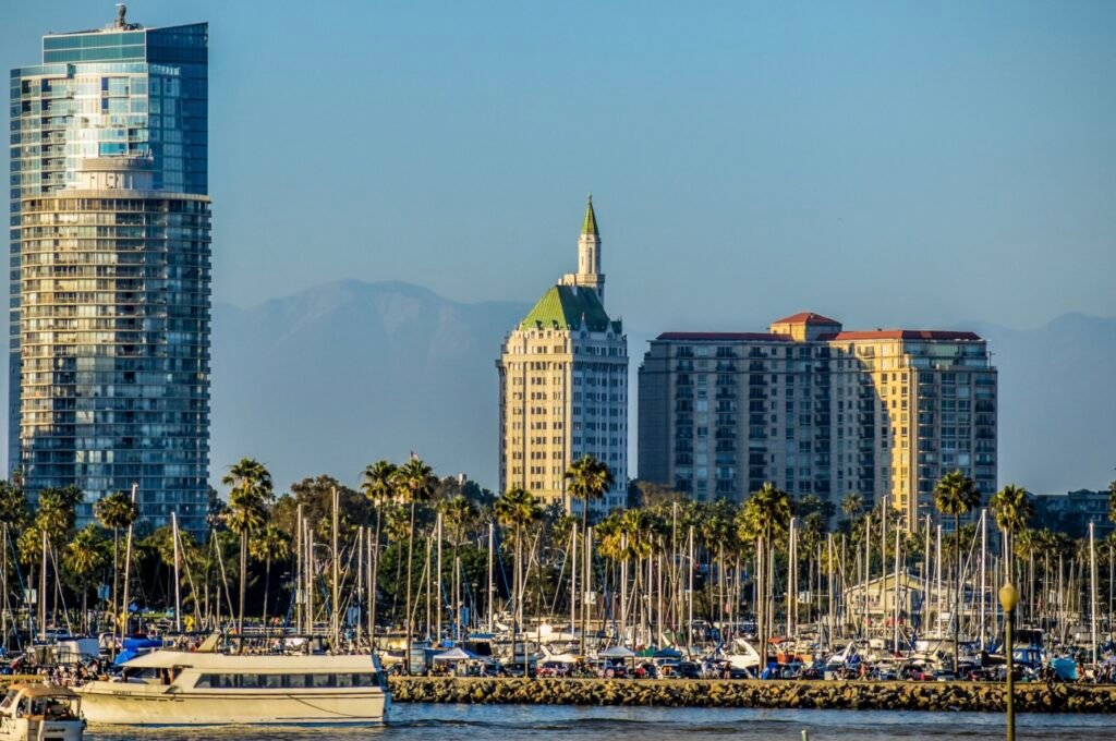 downtown shoreline Long Beach