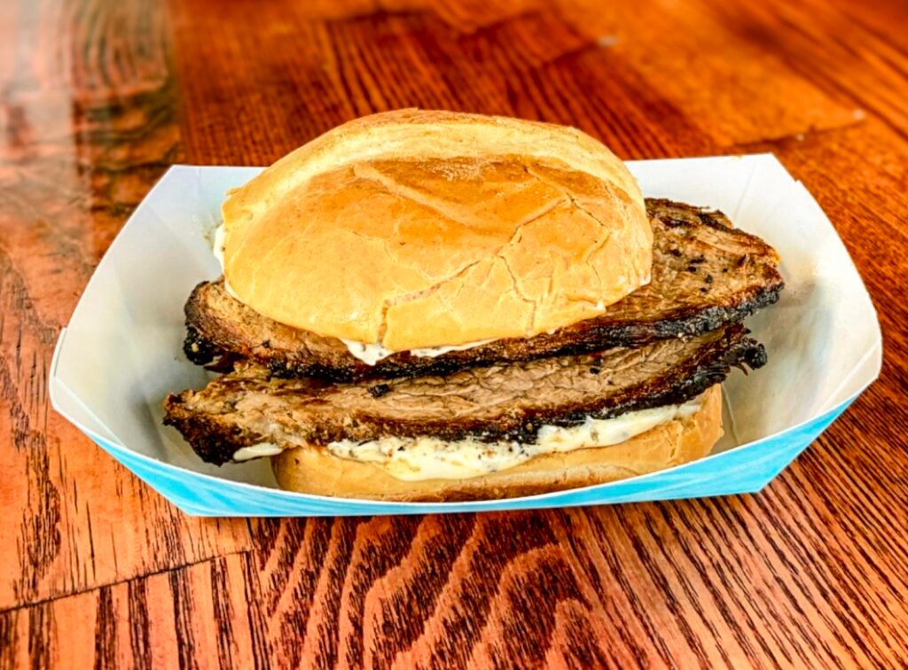 shannon's Belmont Shore tri tip sandwich stroll & Savor