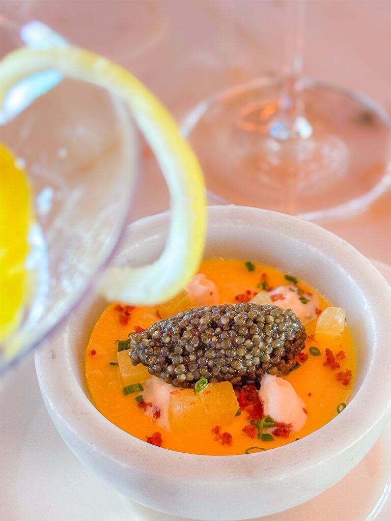 sky room loaded potato tasting menu
