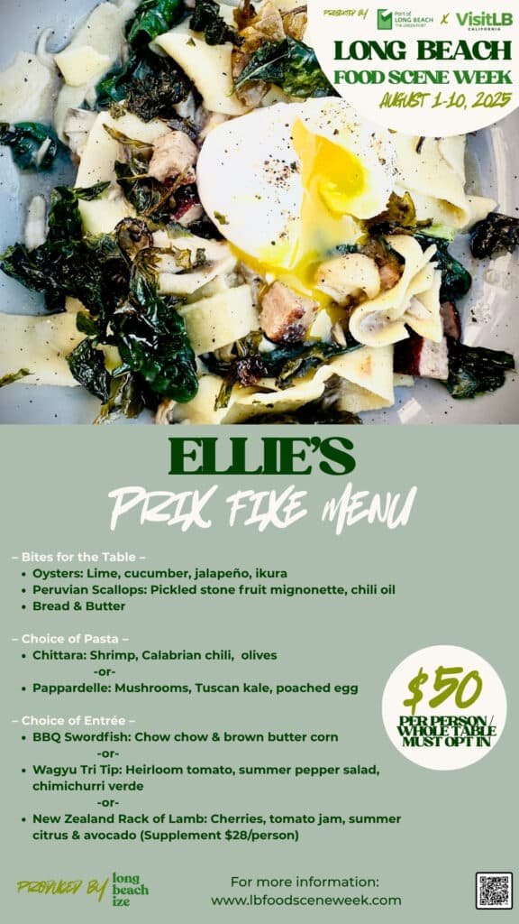 long beach food scene week 2025 ellie's