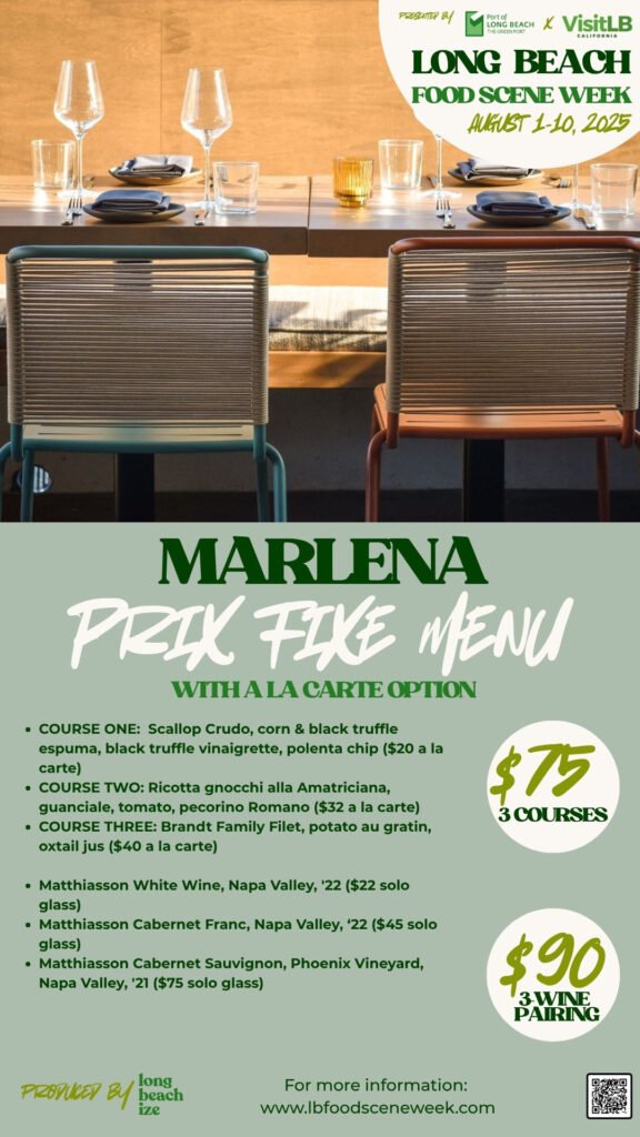 long beach food scene week 2025 Marlena