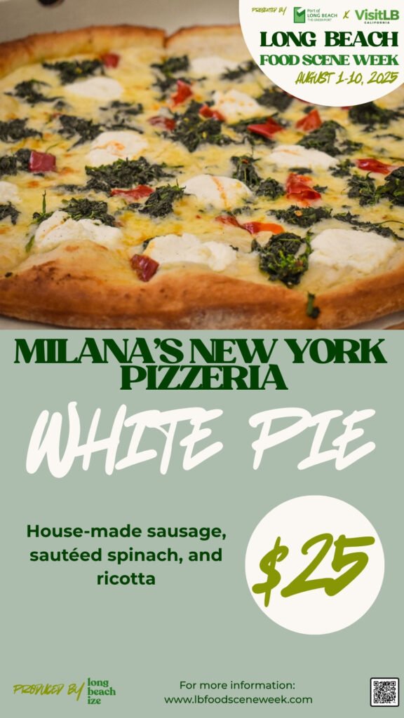 long beach food scene week 2025 milana's new york pizzeria