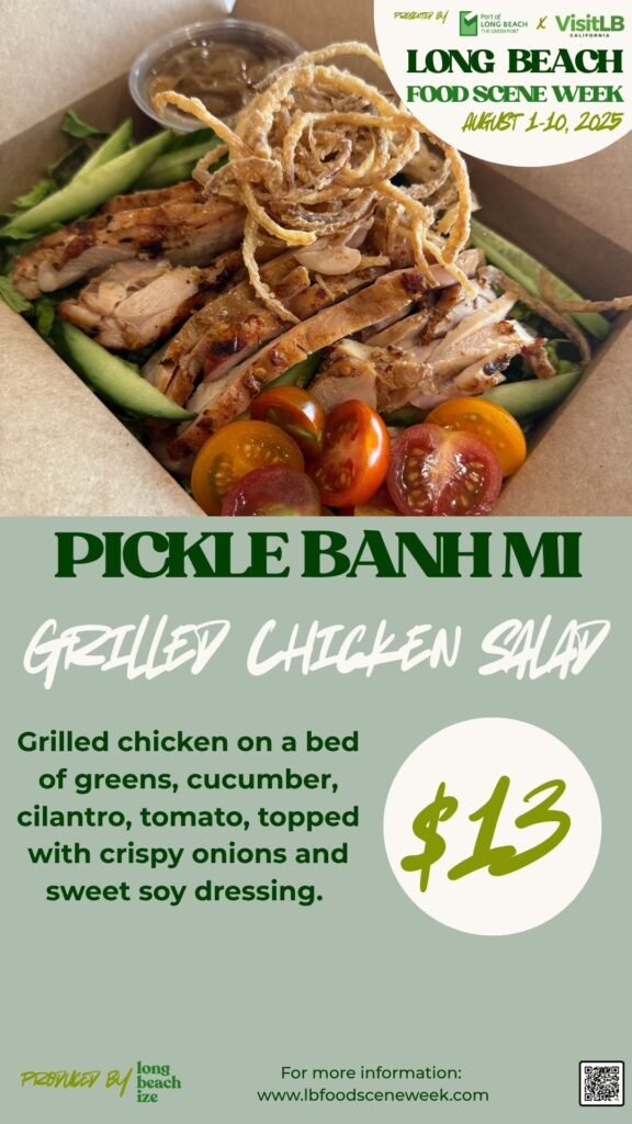 long beach food scene week 2025 pickle banh mi