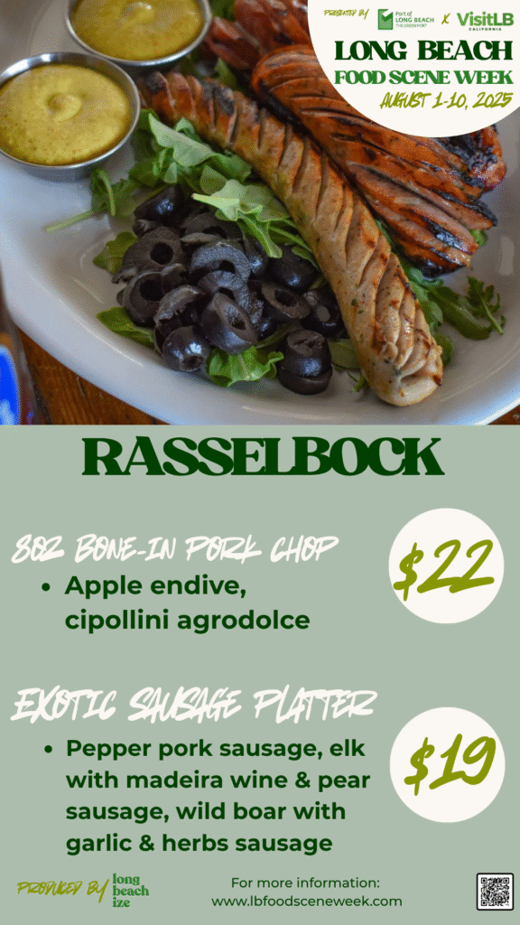 long beach food scene week 2025 rasselbock