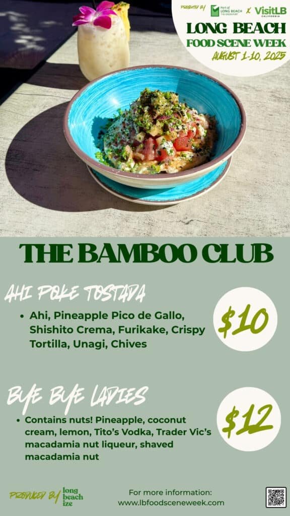 long beach food scene week 2025 bamboo club