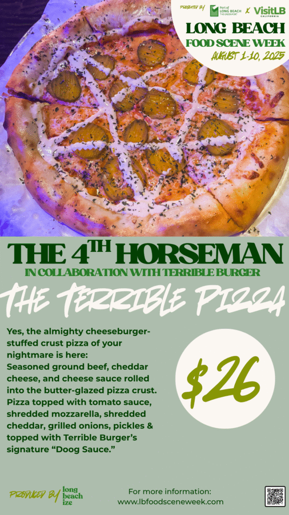 long beach food scene week 2025 4th horseman terrible burger