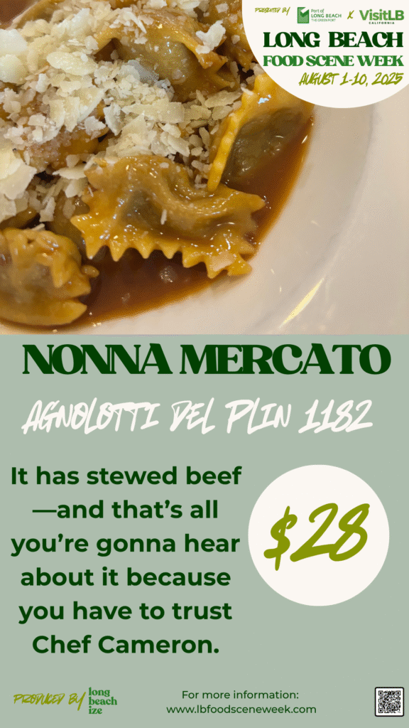 long beach food scene week 2025 nonna mercato
