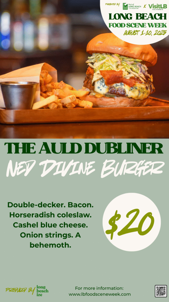 long beach food scene week 2025 auld dubliner