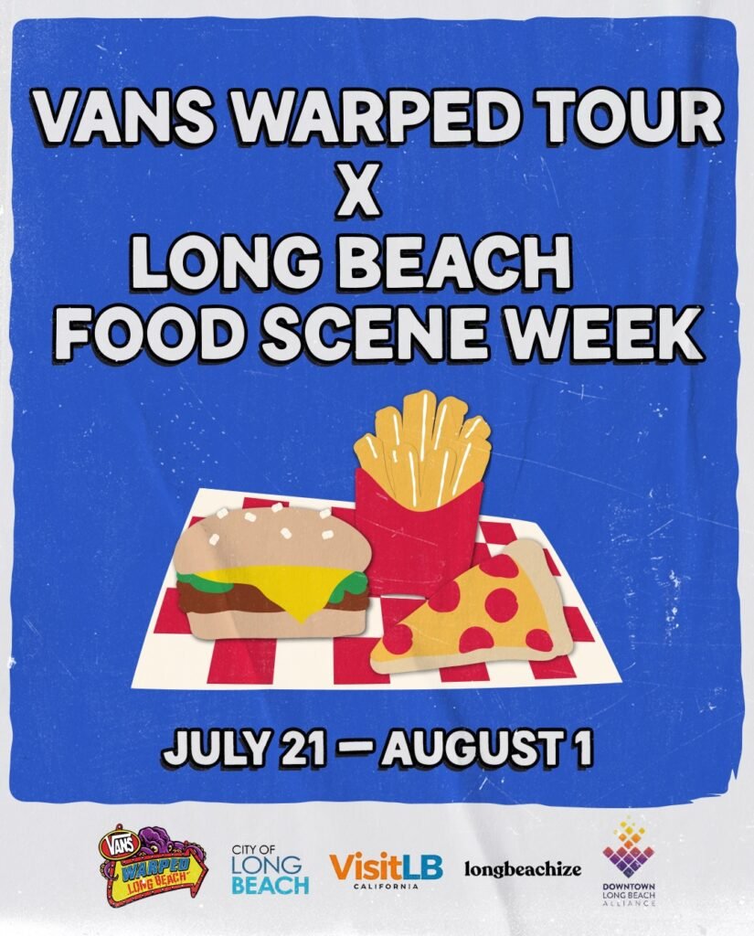 vans warped tour food long beach scene