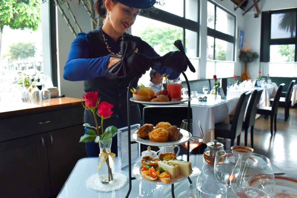chez bacchus long beach high tea