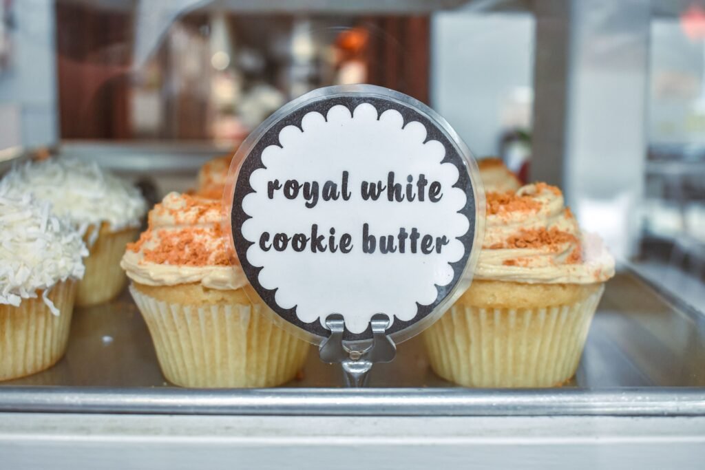 frosted long beach cupcake