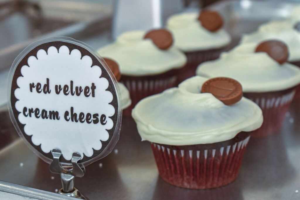 frosted long beach cupcake