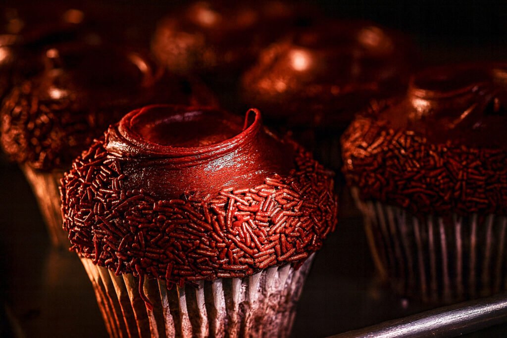 frosted long beach cupcake