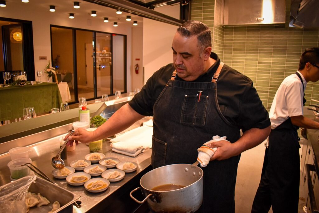 long beach grand prix fixe chef luis navarro chef maxwell pfeiffer