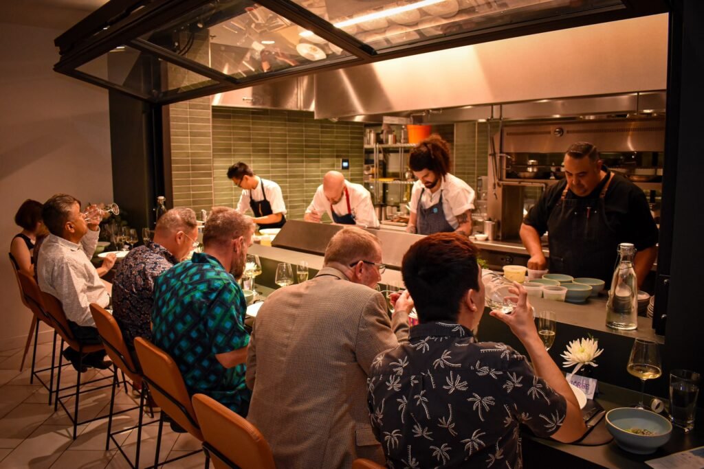 long beach grand prix fixe chef luis navarro chef maxwell pfeiffer