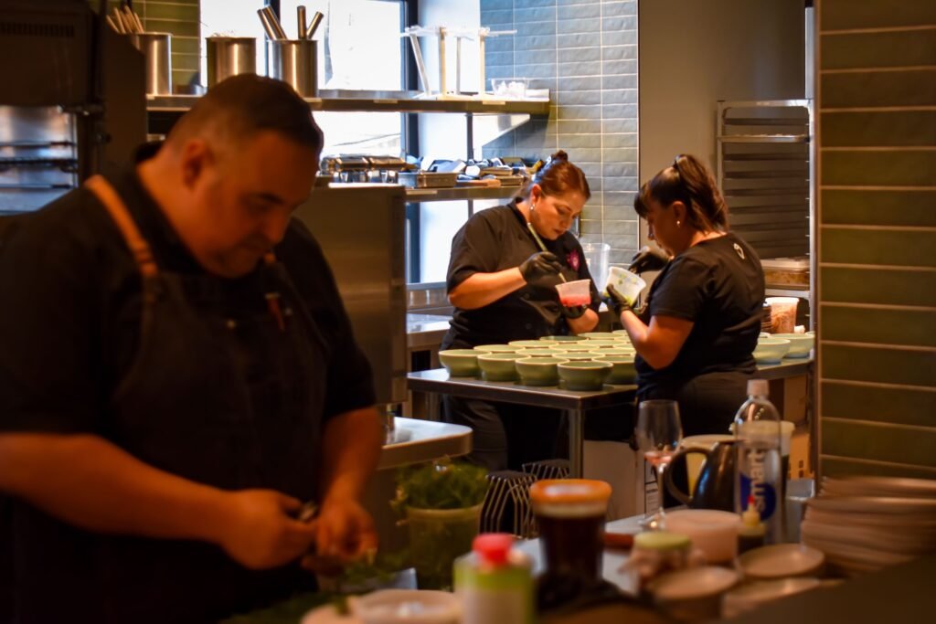 long beach grand prix fixe chef luis navarro chef maxwell pfeiffer