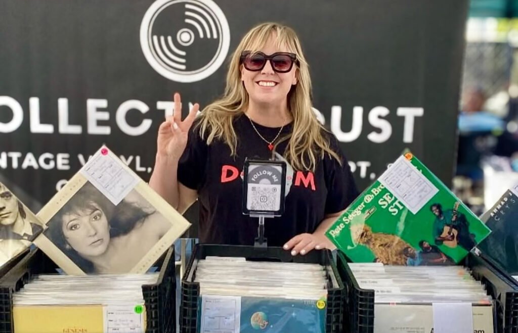 record swap long beach Collectng Dust