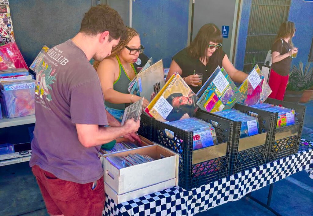 record swap long beach Collectng Dust